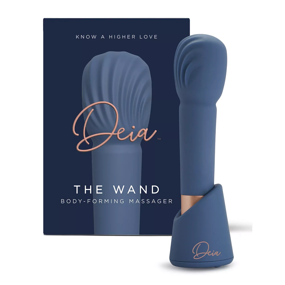 10-Function Body-Forming Rechargeable Waterproof Wand Massager - 7.3 Inch