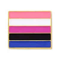 Multi-Pack Genderfluid Pride Pins - 4 Pack