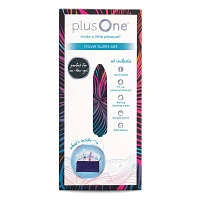 plusOne Travel Bullet Vibrator Set