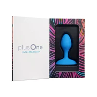 plusOne Vibrating Plug Blue