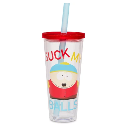 Cartman Balls Boba Cup with Straw 24 oz. - South Park