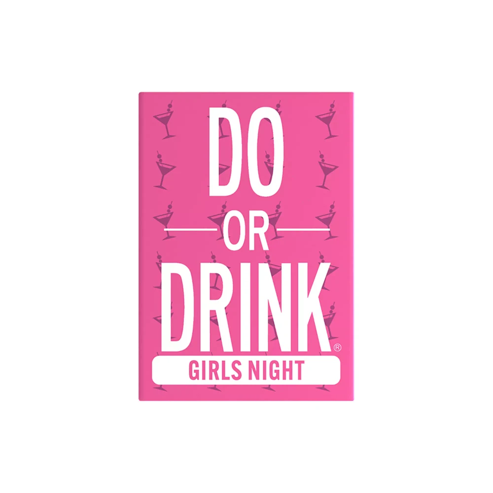 Girls Night Edition Do or Drink Card Game