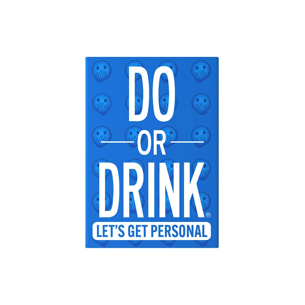 Let's Get Personal Edition Do or Drink Card Game