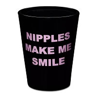 Nipples Make Me Smile Shot Glass - 2 oz.