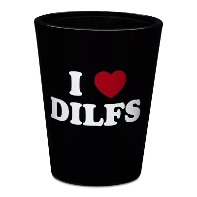 I Heart DILFs Shot Glass - 2 oz.