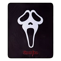 Ghost Face Mask Fleece Blanket