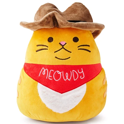 Meowdy Cat Pillow