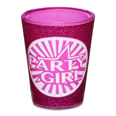 Sparkle Party Girl Shot Glass - 1.5 oz.