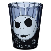 Jack Skellington Bone Border Mini Glass 1.5 oz. - The Nightmare Before Christmas