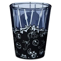 Jack Skellington Bone Border Mini Glass 1.5 oz. - The Nightmare Before Christmas