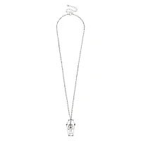 Skull Coffin Pendant Necklace