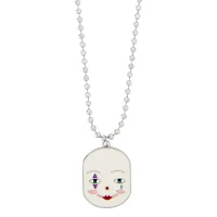 Clown Head Pendant Necklace
