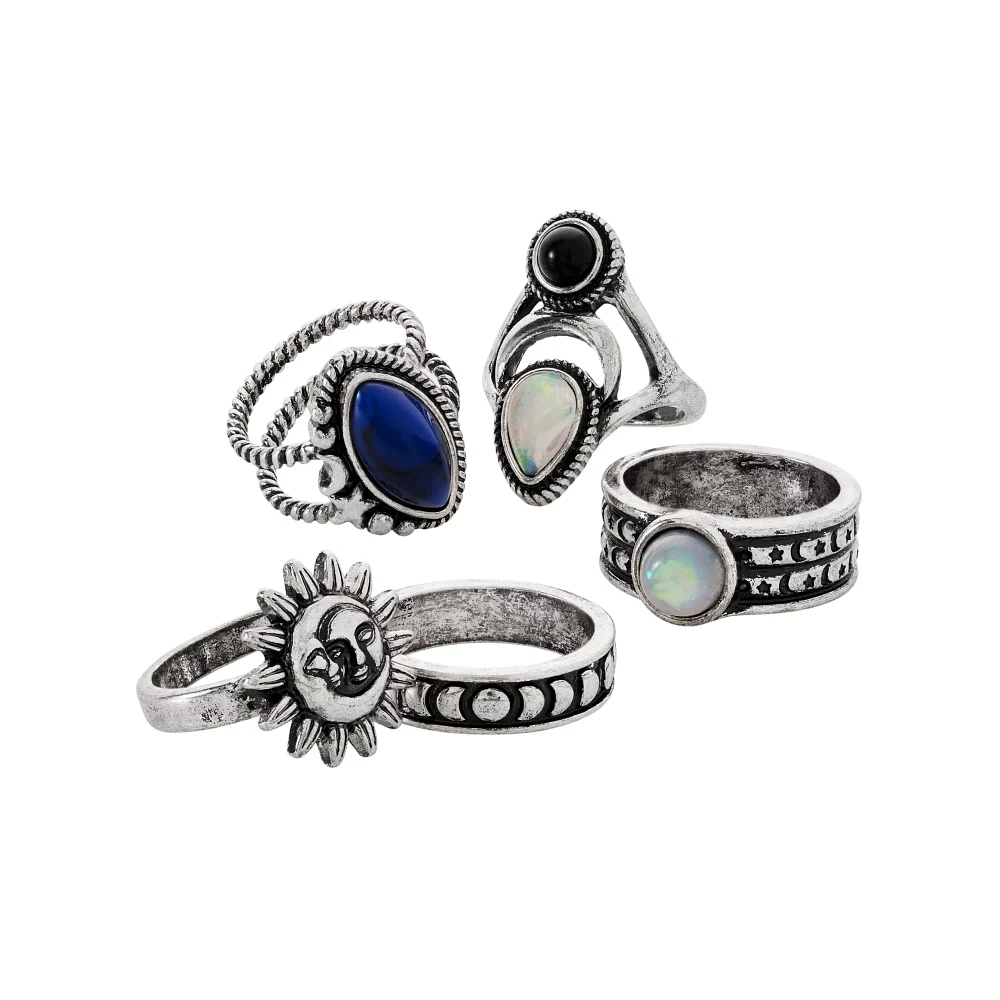 Multi-Pack Celestial Rings - 5 Pack