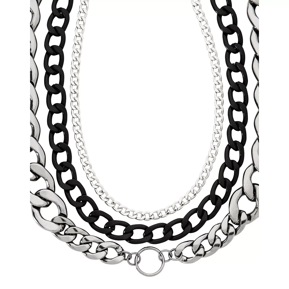 Multi-Pack Chain Choker Necklaces - 3 Pack