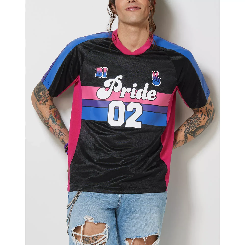 Bisexual Pride Soccer Jersey