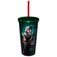 Art the Clown Holding Weapon Cup with Straw 20 oz. - Terrifier