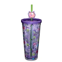 Gir Pig Cup with Straw 24 oz. - Invader Zim