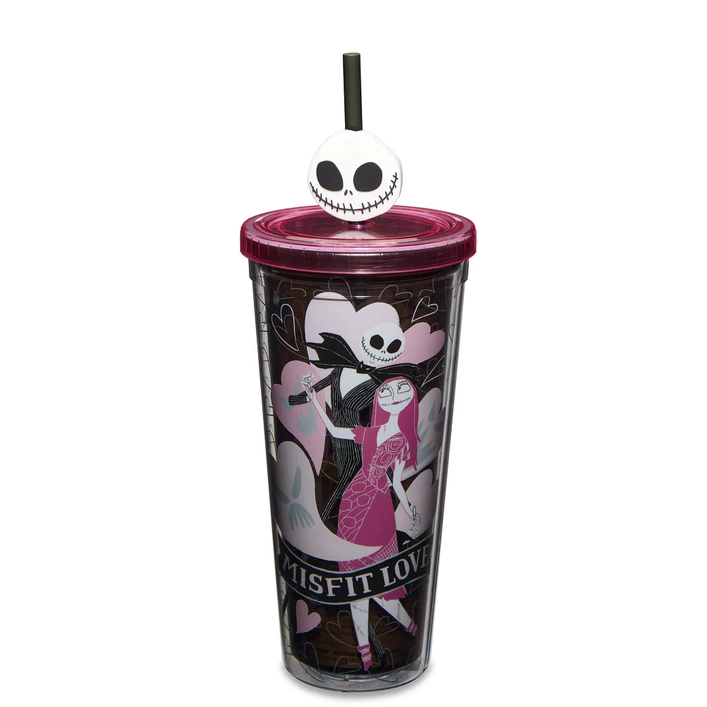 Misfit Love Cup with Straw 24 oz. - The Nightmare Before Christmas