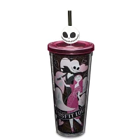 Misfit Love Cup with Straw 24 oz. - The Nightmare Before Christmas