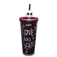 Misfit Love Cup with Straw 24 oz. - The Nightmare Before Christmas