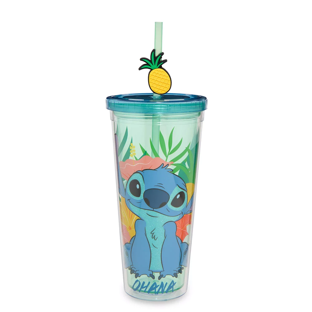 Stitch Pineapple Cup with Straw 24 oz. - Lilo & Stitch