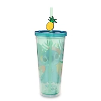 Stitch Pineapple Cup with Straw 24 oz. - Lilo & Stitch