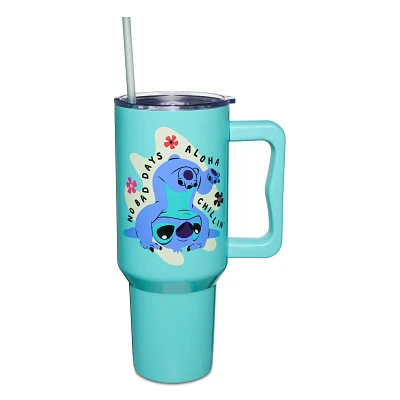 Aloha Stitch Tumbler with Straw 40 oz. - Lilo & Stitch