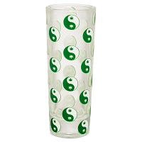 Yin and Yang Weed Leaf Tall Shot Glass - 2 oz.