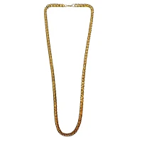 Goldtone Curb Chain Necklace