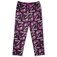Pink Ghost Face Flaming Lounge Pants