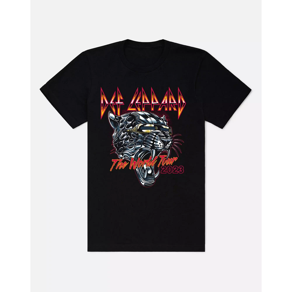 Def Leppard World Tour T Shirt