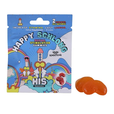 Happy Schlong Sexual Stimulation Gummies – 2 Pack