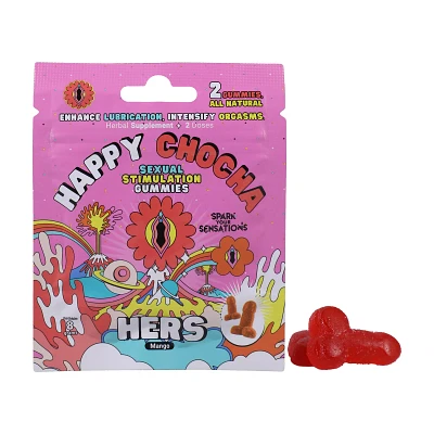 Happy Chocha Sexual Stimulation Gummies – 2 Pack
