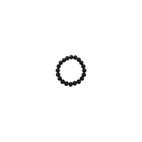 Metallic Splatter Long Distance Beaded Bracelets - 2 Pack