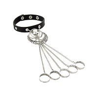 Skull Chain Hand Bracelet