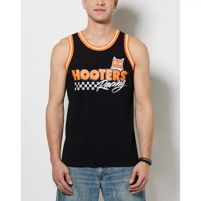 Black Hooters Racing Tank Top