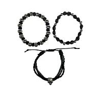 Multi-Pack Skull Cord Bracelets - 3 Pack