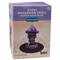 Scary Mushroom Skull Backflow Incense Burner