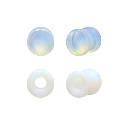 Multi-Pack Opalite Stone Plugs - 2 Pair