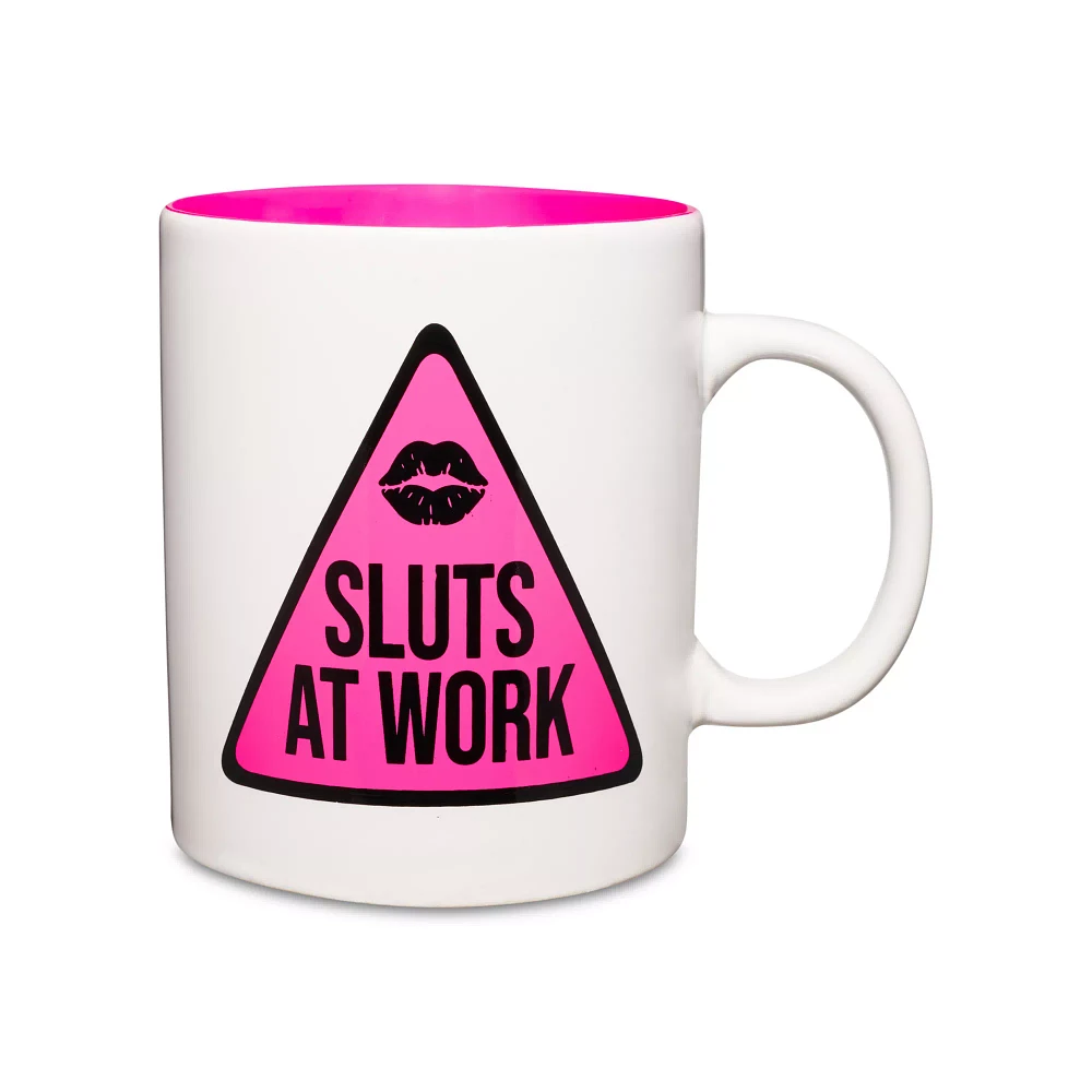 Caution Sluts at Work Coffee Mug - 20 oz.