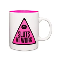 Caution Sluts at Work Coffee Mug - 20 oz.