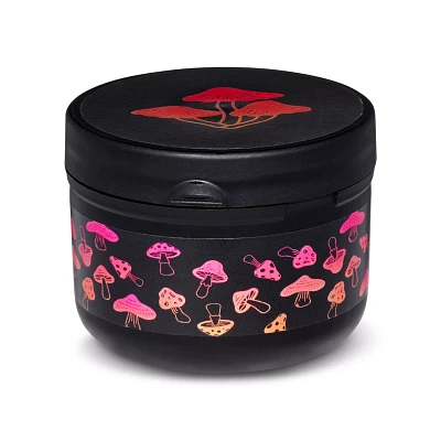 Metallic Mushroom Stash Jar