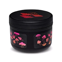 Metallic Mushroom Stash Jar