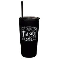 Poison Travel Tumblerg with Straw 20 oz.