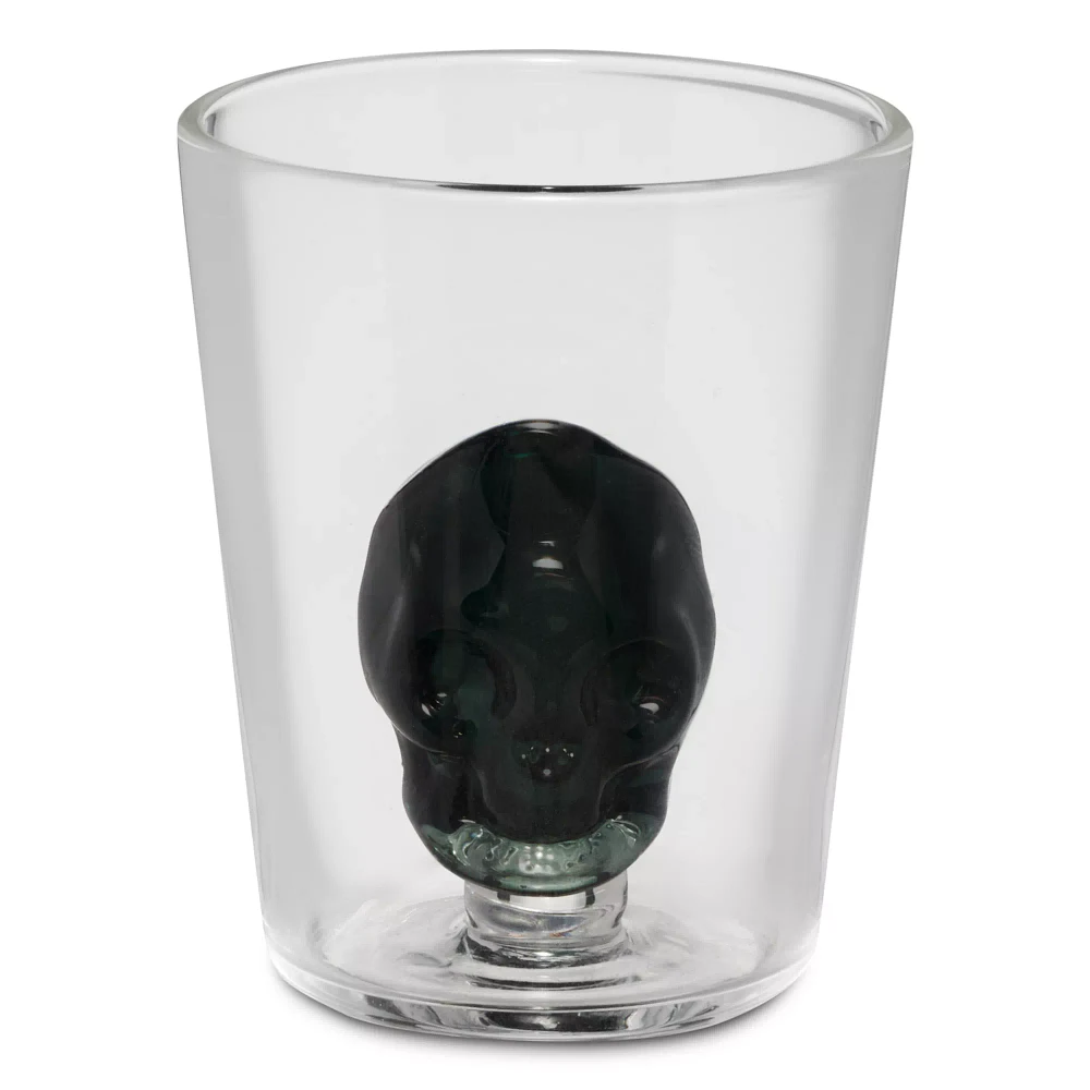 3D Interior Skull Shot Glass - 2 oz.