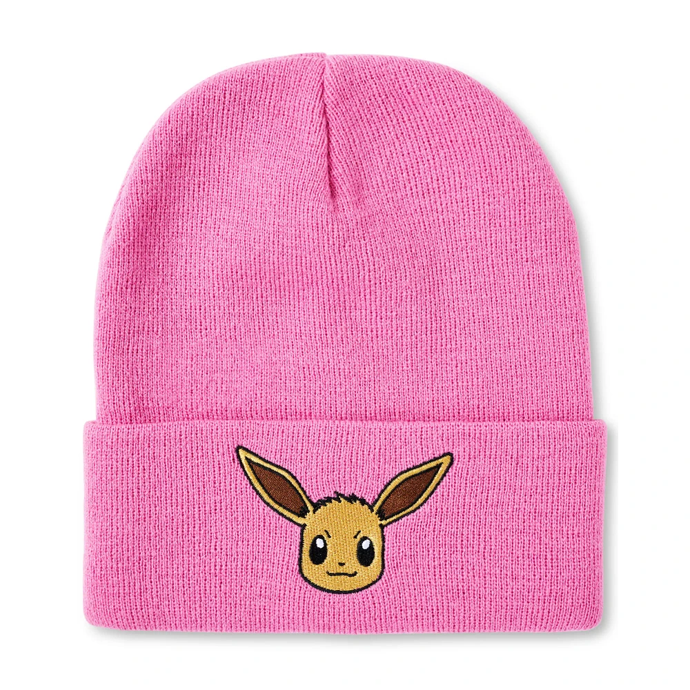 Pink Eevee Cuff Beanie Hat - Pokémon