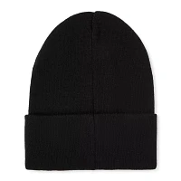 Ghost Face Embroidered Cuff Beanie Hat