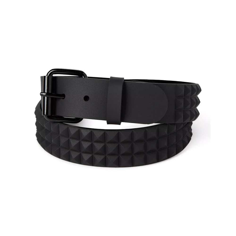 Black Pyramid Studded Belt