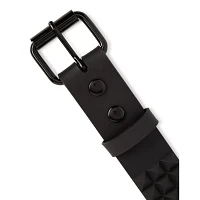 Black Pyramid Studded Belt