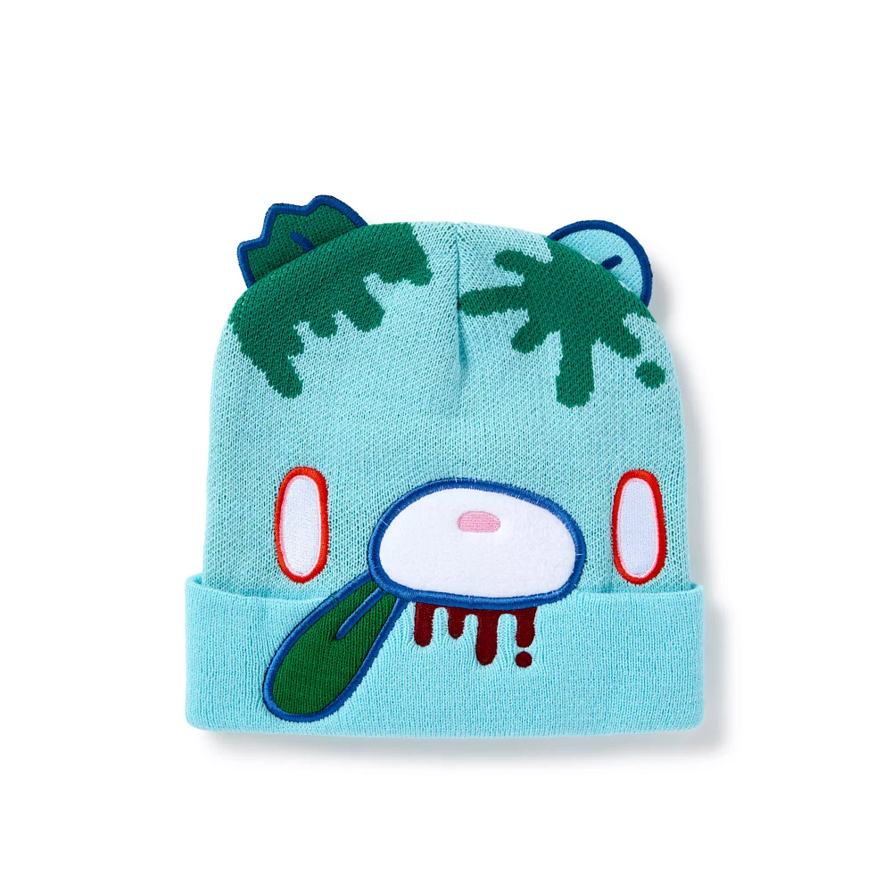 Blue Gloomy Bear 3D Knit Hat